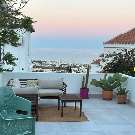A Terrace With Sea View, 2 Bedrooms Apartment In Benalmádena Exterior foto